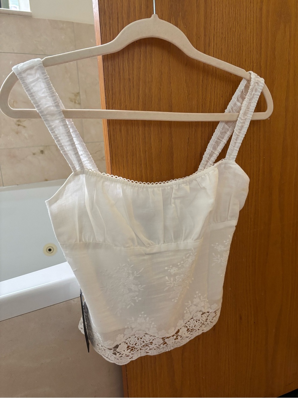 White Fox Boutique White Instant Crush Top